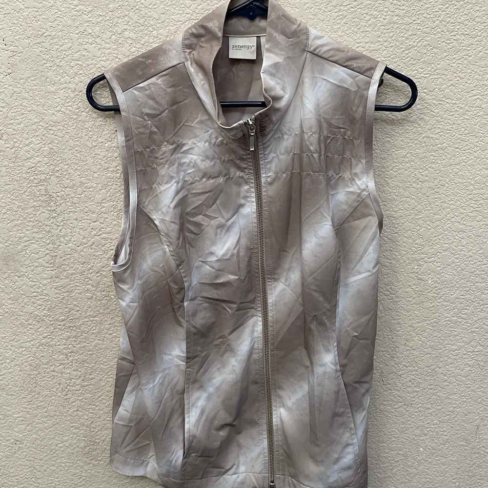 Zenergy by Chico's zipper nylon vest
